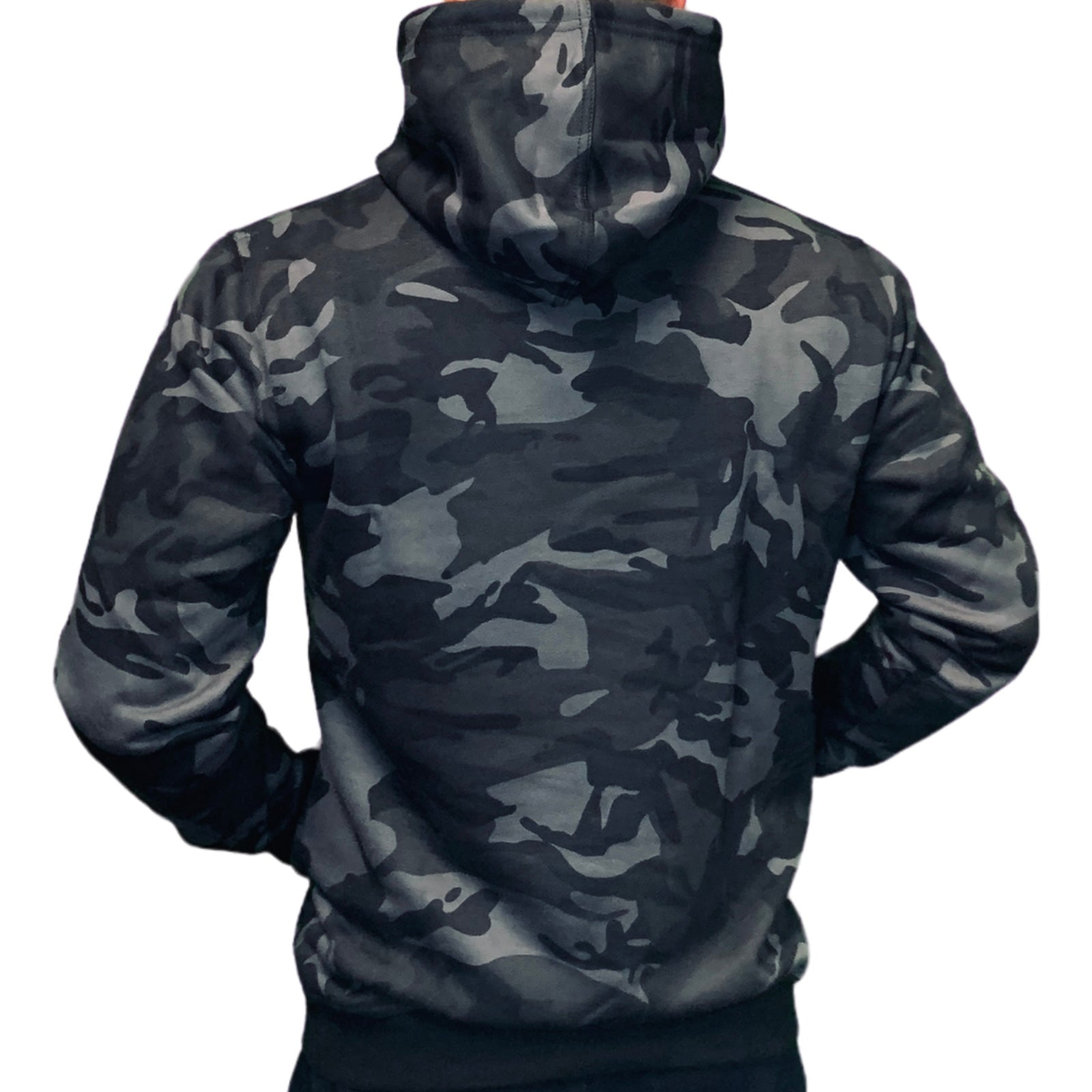 Blue Rider Wear Hoodie Dark Camouflage