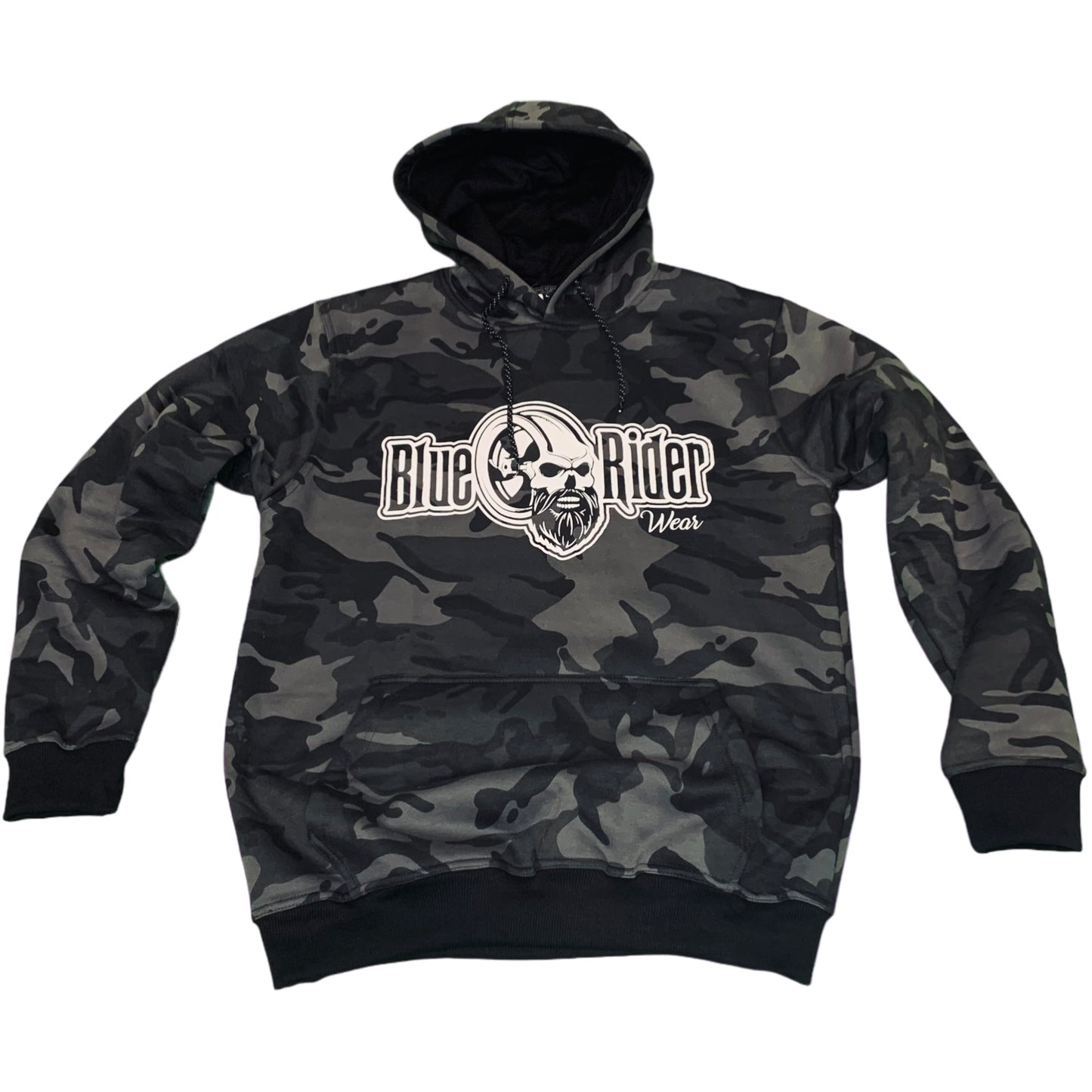 Blue Rider Wear Hoodie Dark Camouflage