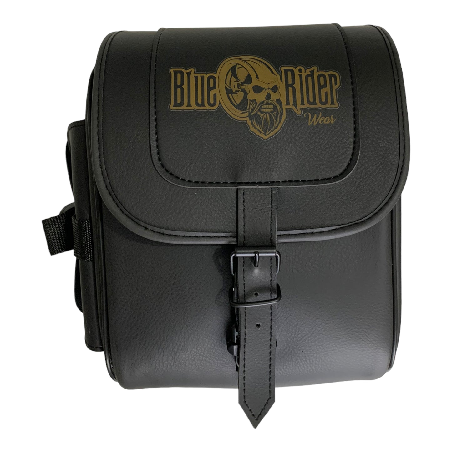 Blue Rider Wear Satteltasche Leder Schwarz 