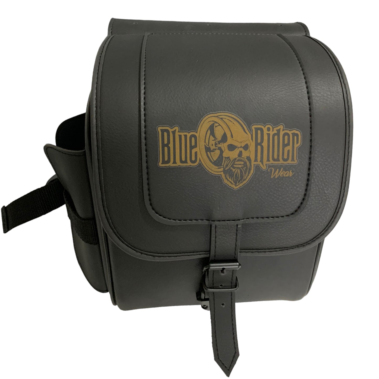 Blue Rider Wear Satteltasche Leder Schwarz 