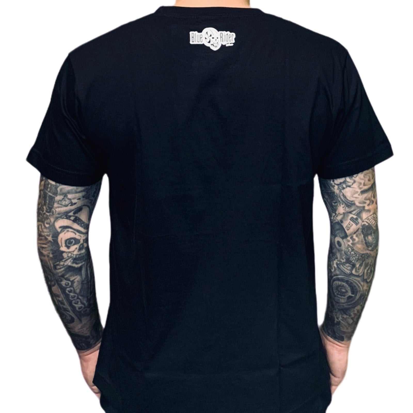 Blue Rider Wear T- Shirt Skull Schwarz