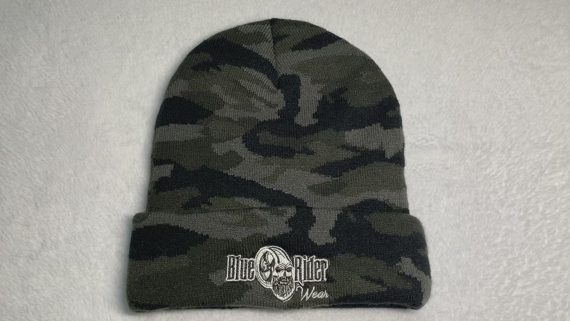 Blue Rider Wear Wintermütze Camouflage 