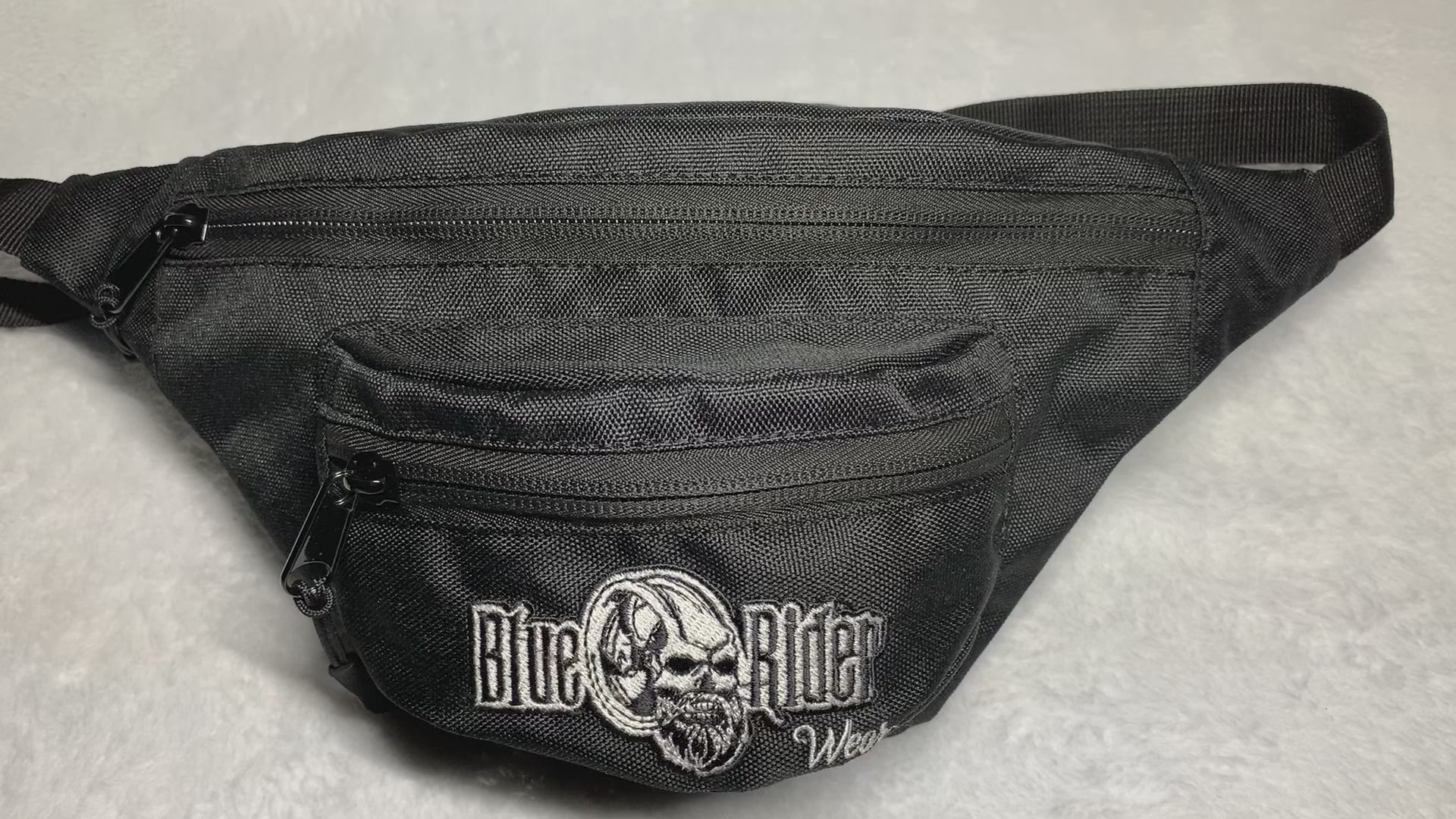 Blue Rider Wear Hüfttasche Schwarz