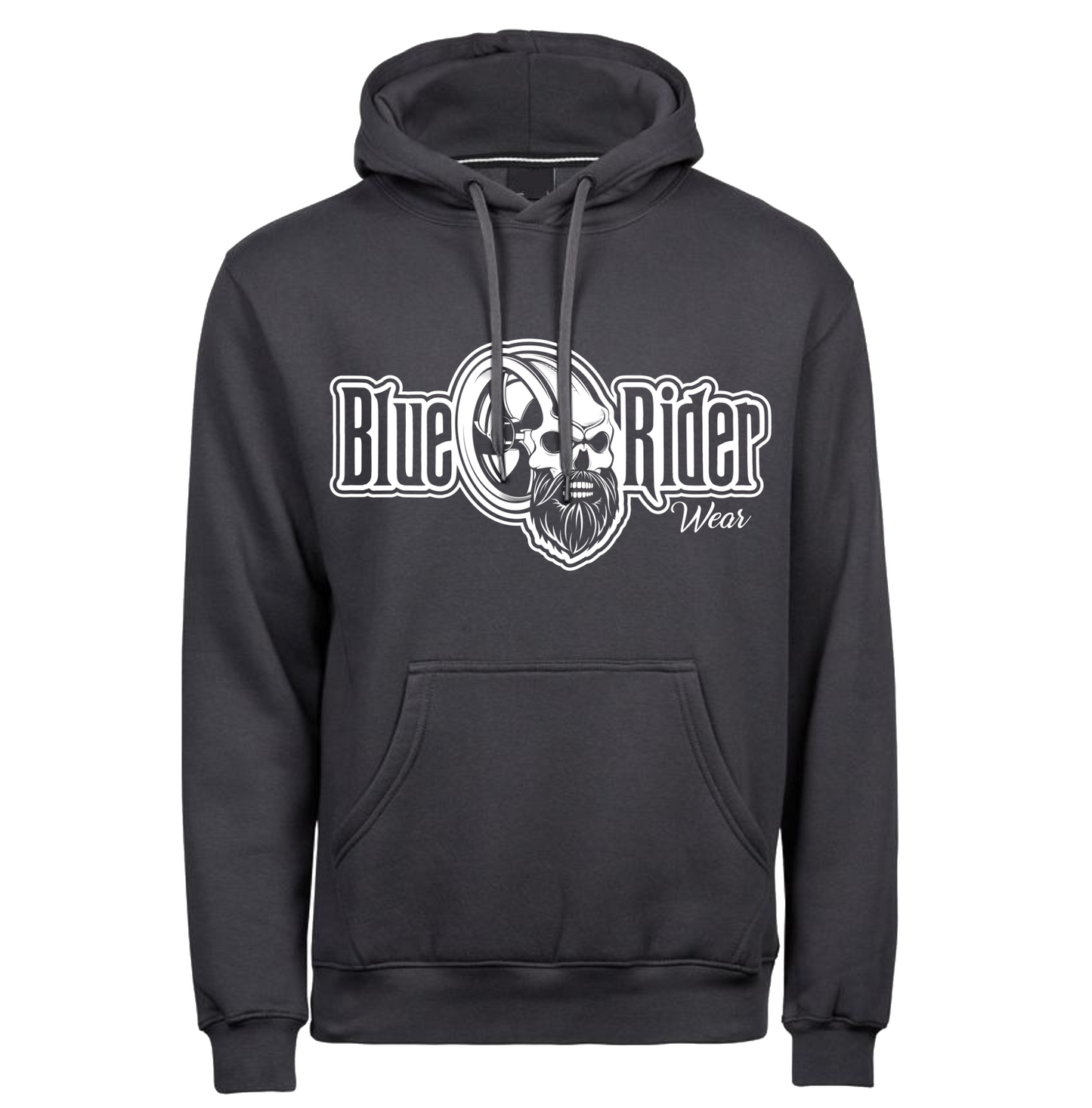 Blue Rider Wear Premium Hoodie Schwarz