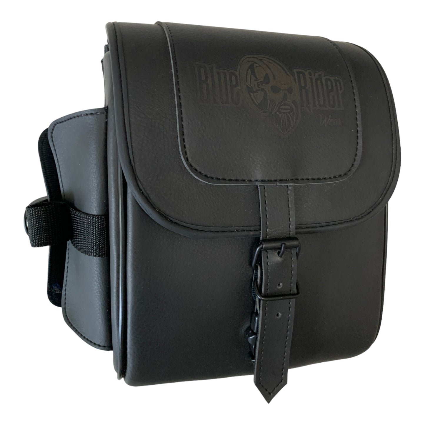 Blue Rider Wear Satteltasche Leder Schwarz