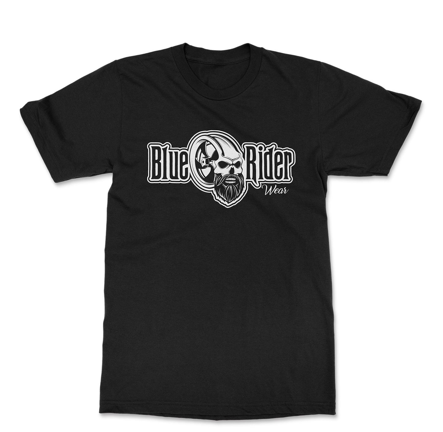 Blue Rider Wear T- Shirt Skull Schwarz